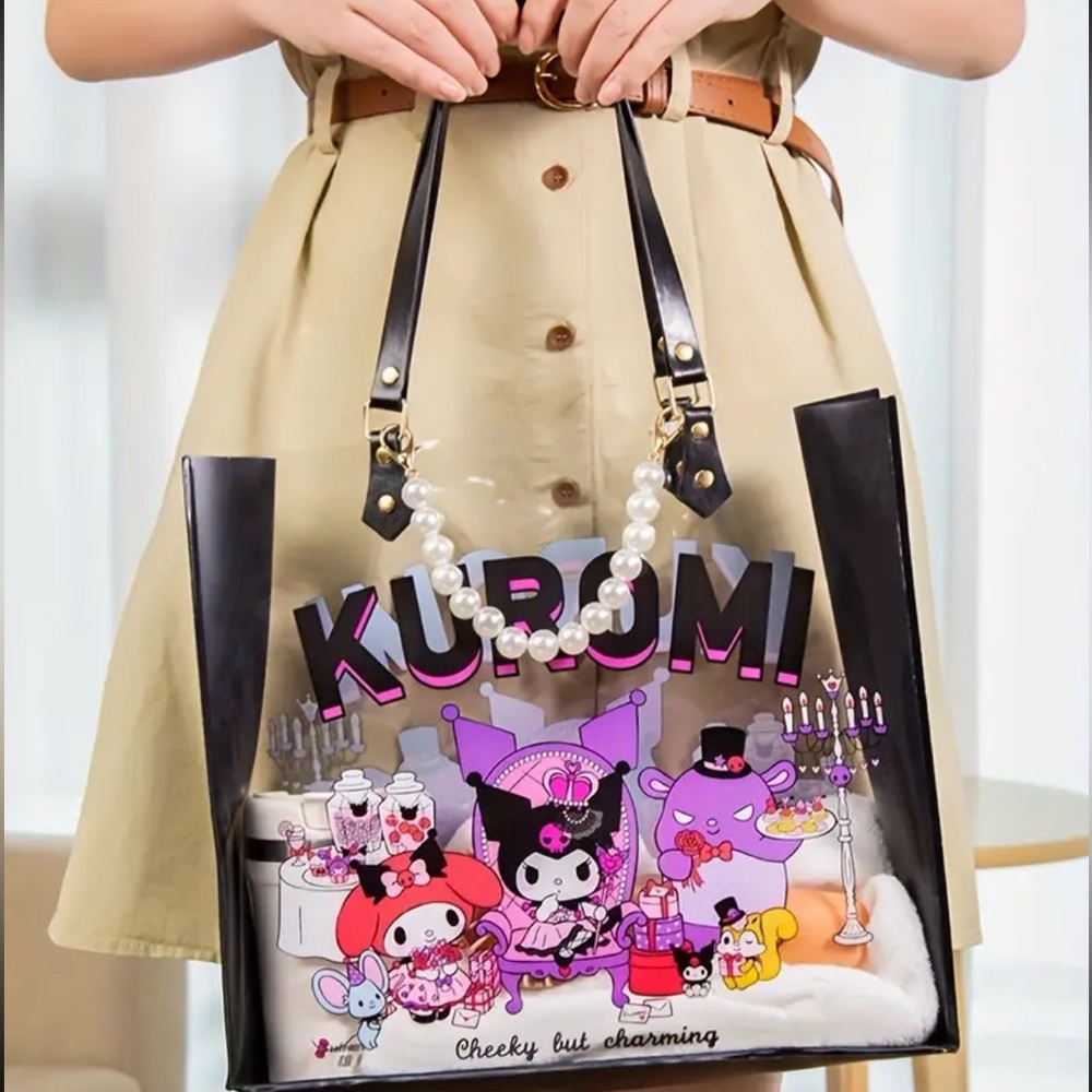 ⭐️ Kuromi Sanrio Tote Shopping Shoulder Bag ⭐️
